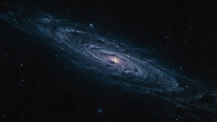 Fototapeta premium Cosmic Void Filled with Dark Matter Energy