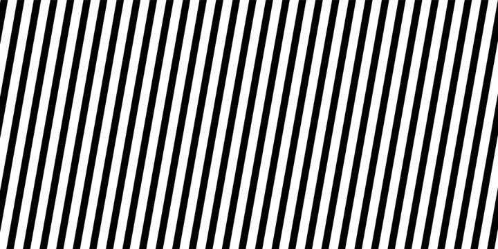  Pinstripe wallpaper. Black and white tilted slanted strip backdrop. Repeating oblique linear texture overlay Thin slash line seamless pattern. Repeated fine diagonal lines background.