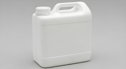 A white plastic container with a handle and cap