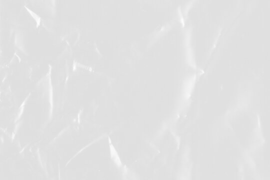 Geometric wrinkle texture with a crumpled plastic look isolated as a high-quality cutout. A transparent background object for creating unique backgrounds, mockups, or artistic effects.