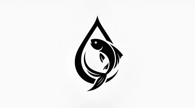 vector illustration of a fish