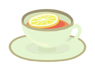 紅茶 レモンティー 主線なし