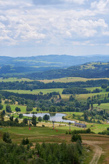 Naklejka premium view of the countryside