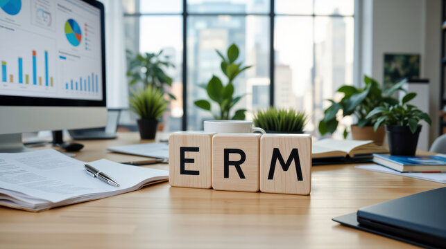 Enterprise risk management ERM framework for identifying and mitigating business threats, governance and compliance planning with KPI reporting to support audit readiness and decision making
