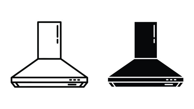 Kitchen range hood illustration