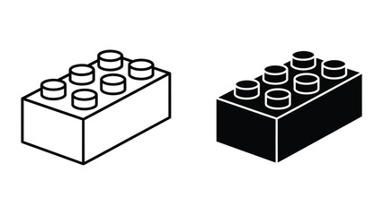 Lego bricks illustration