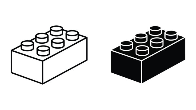 Lego bricks illustration