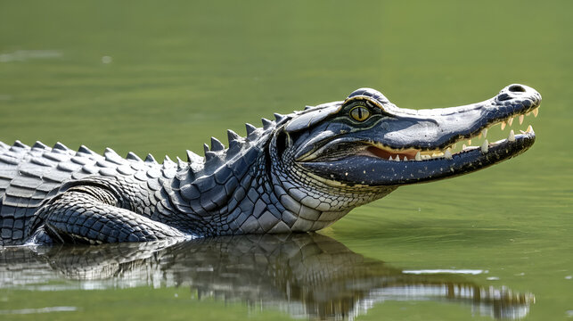 Alligatore del mississipi (Alligator Mississipiensis)