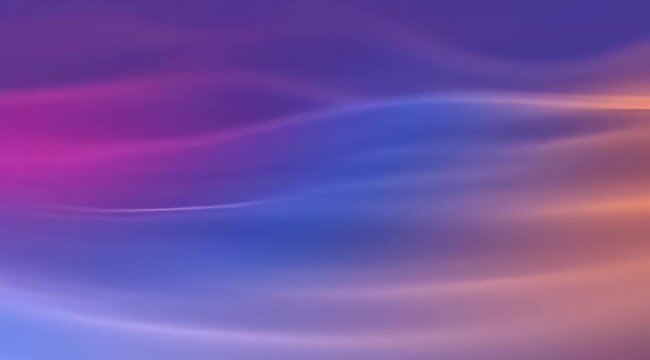 Serene waves of color transitions in a soft, dreamlike abstract background