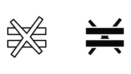 Road sign for no entry and road closed © Jahidul