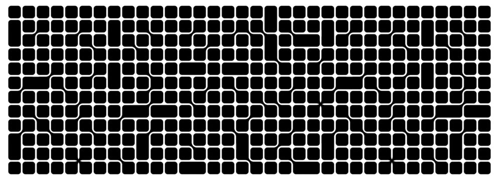 Metaball pattern organic. Circle Shapes Abstract Geometric Dot. Vector