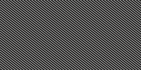 Naklejka premium Narrow black-white vertical lines. Symmetric geometric ornament. Striped seamless pattern, abstract wallpaper. Digital paper for textile print, page fill. Vector