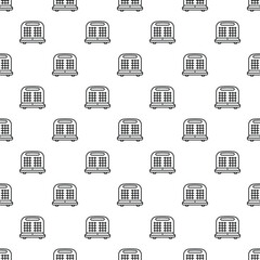 Fototapeta premium Toasters creating a minimalist black and white kitchen appliance design