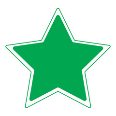 Obraz premium Favorite star icon rating symbol reward rating mark icon.