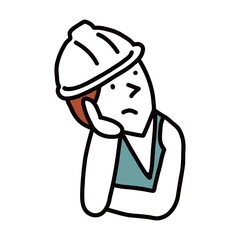 Skilled trades avatar 専門職のイラストアバター