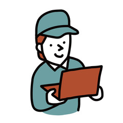 Skilled trades avatar 専門職のイラストアバター