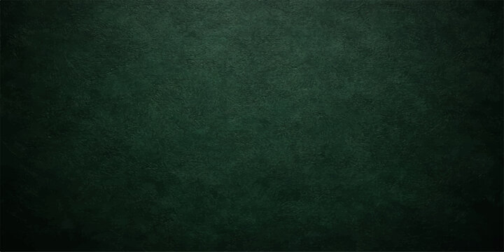 A dark green grunge wallpaper with a vintage paper texture and rough aged material provides a blank backdrop for design