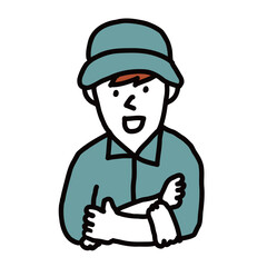 Skilled trades avatar 専門職のイラストアバター