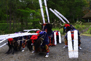 岩手県民俗芸能公演　鹿踊り