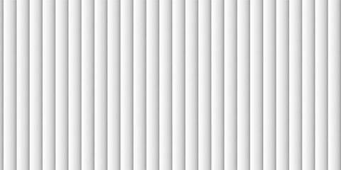 Obraz premium abstract smooth white striped plastic pattern or texture for background