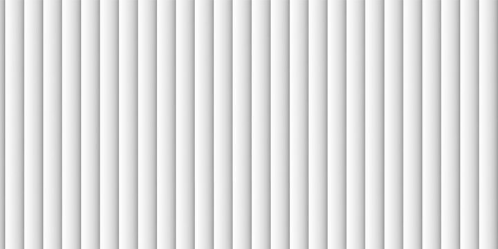 abstract smooth white striped plastic pattern or texture for background