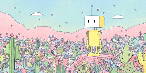 AIロボットと遊ぶ