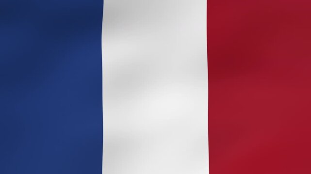 Fond tricolore bleu blanc rouge avec effet de drapeau en mouvement