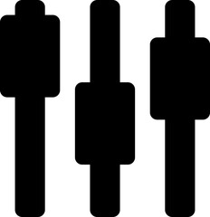 Obraz premium Dumbbells Silhouette