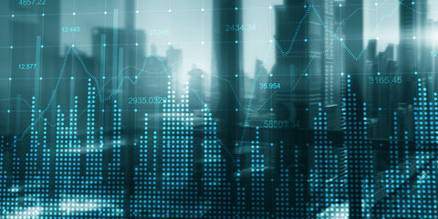 Economic Data Visualization with Financial Charts and Business Analysis