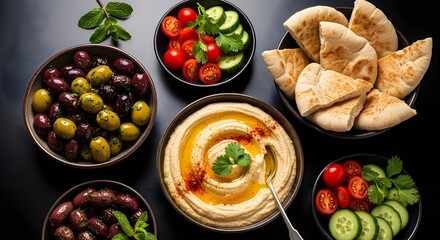 Surreal Culinary and Cultural Abstract Concept Collection