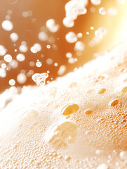 Refreshing Pilsner Beer Splash Brewery Taproom Beverage Photography Warm Indoor Environment Close-Up Viewpoint Celebrating Craftsmanship and Flavor