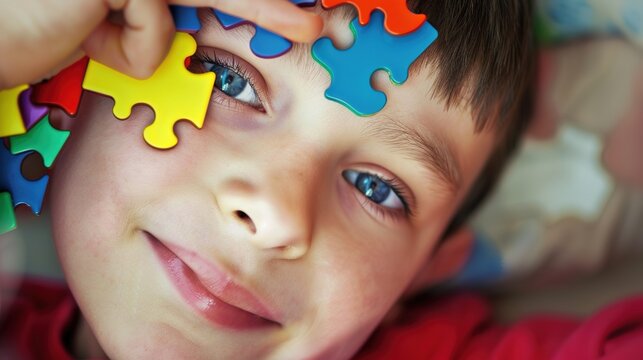 Conceptual illustration and medical design representing Attention Deficit Hyperactivity Disorder, a common neurodevelopmental condition affecting children, adolescents