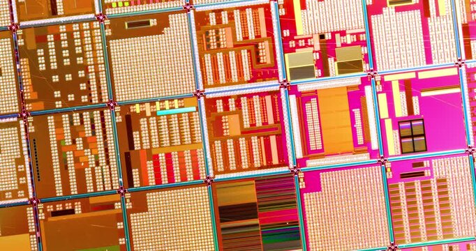 Silicon semiconductor wafer close-up. In electronics, a wafer also called a slice or substrate is a thin slice of semiconductor, a crystalline silicon, used for the fabrication of integrated circuits