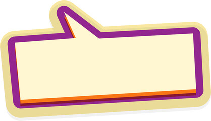 Blank comic talk balloon high resolution transparent png photo