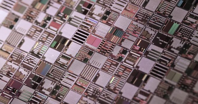 Silicon semiconductor wafer close-up. In electronics, a wafer also called a slice or substrate is a thin slice of semiconductor, a crystalline silicon, used for the fabrication of integrated circuits