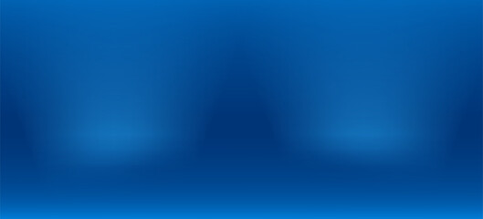 Empty abstract blue background and spotlight with studio for showing or design. Blank backdrop made from cement materia modern abstract