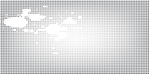 Dot white gray wave light technology texture background. Abstract big data digital halftone dots pop art comics with nature graphic design modern Vect © Ulfatun