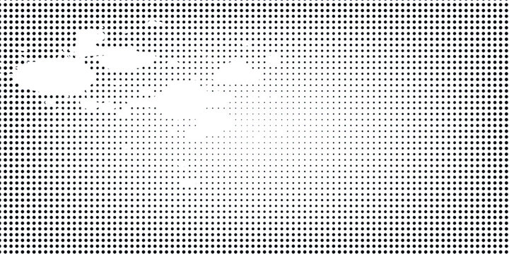 Dot white gray wave light technology texture background. Abstract big data digital halftone dots pop art comics with nature graphic design modern Vect