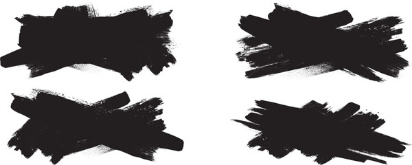 Grunge brush stroke banner with rough edges - abstract paint stroke for typography overlay. Bold brush stroke strip for web header or cover design. Textured element for design template , social media.