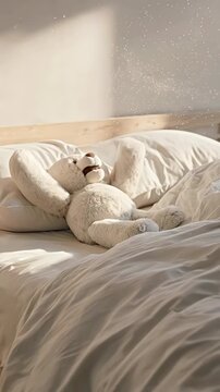 Bom Dia, Mundo: O Despertar Aconchegante do Ursinho