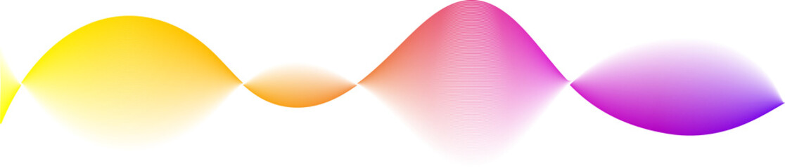 Neon gradient line sound light effect