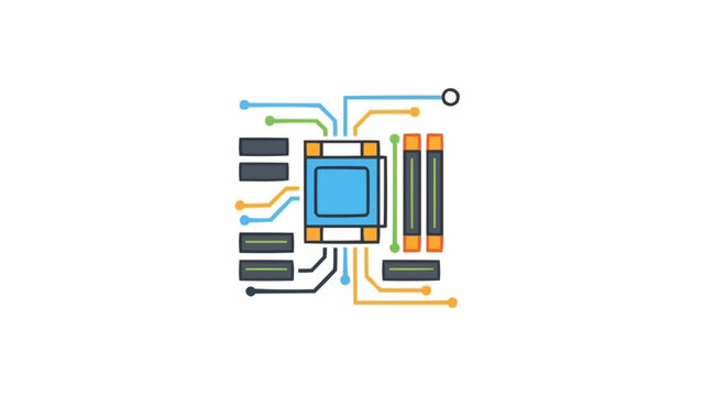 Microchip Electronic Circuit Board Design.