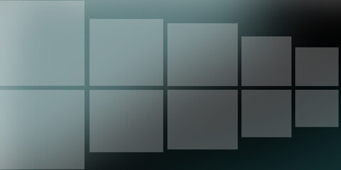 Obraz premium geometric shapes on a dark background