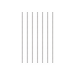 シンプルなドット罫線のアイコン