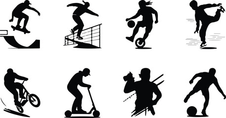 Sports Brand Icon Set Vector Pack Premium Sports Icons for Logo and Apparel