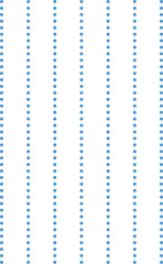 シンプルなドット罫線のイラスト