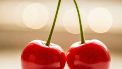 Red cherries