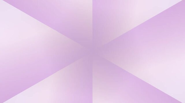 A geometric pattern of pastel purple shapes radiating from a central point in a symmetrical design viewed from directly above