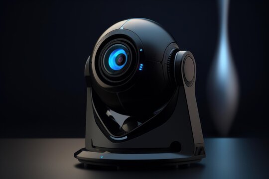 Modern surveillance camera providing advanced protection and remote monitoring