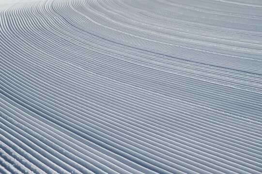 Neve appena battuta